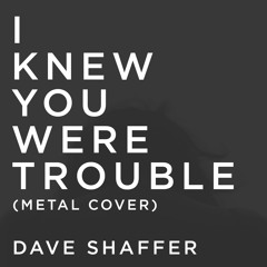 I Knew You Were Trouble (Metal Cover)