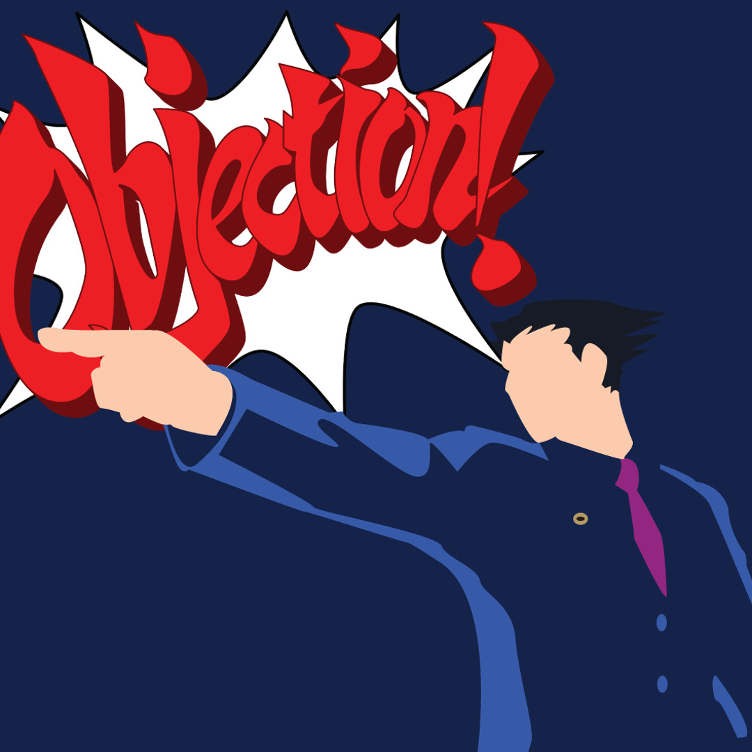 Objection на андроид. Меп objection. phoenix wright objection. objection фон. райт objection funk.