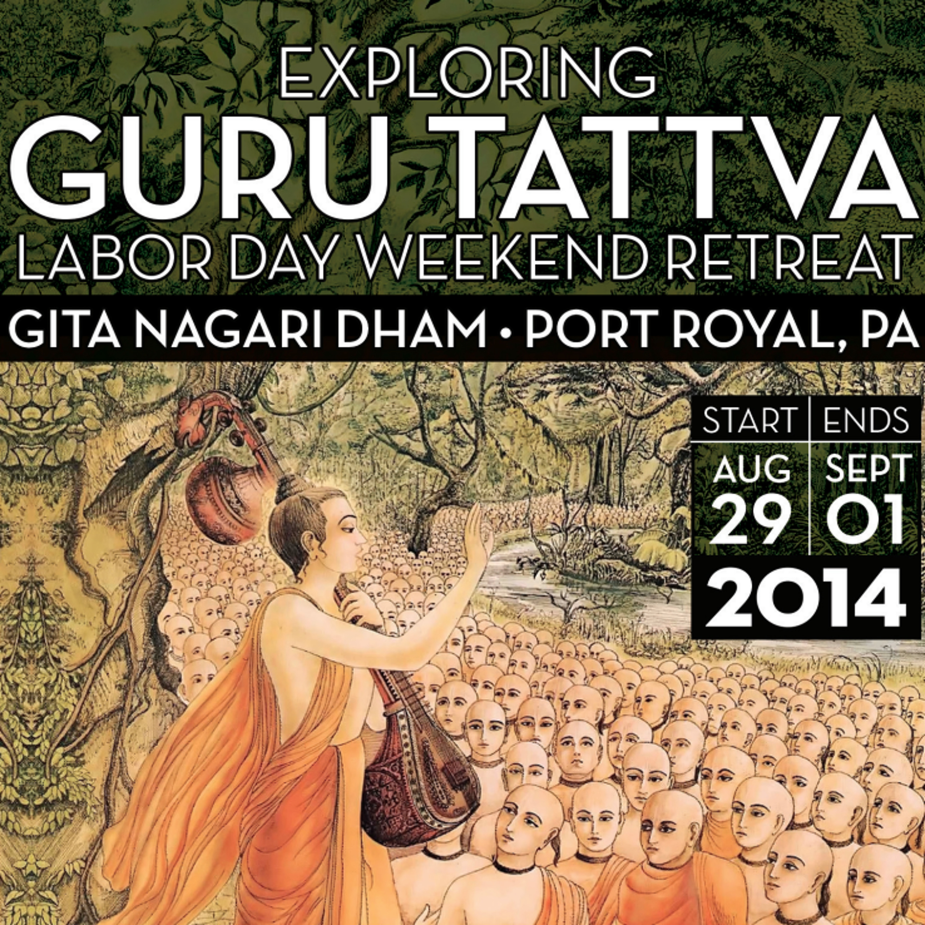 Guru Tattva Retreat Class 4 - Devotional Balance - Anuttama Dasa - August 30, 2014 episode artwork