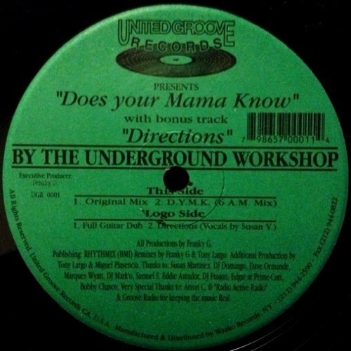 The Underground Workshop - Does Your Mama Know?(Full Guitar Dub)