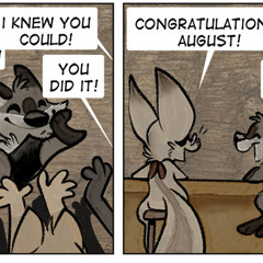 playing the piano and eating dirt!