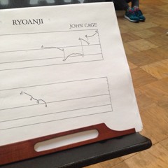 John Cage Ryoanji - excerpt b (transcribed for daxophone quartet)