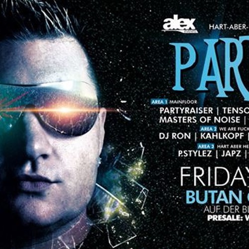 Frank Werner @ Hart aber Herzlich & A.L.E.X. Events pres. Partyraiser - Butan Club - 12.12.14