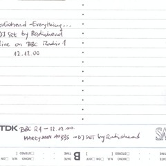 SIDE A DJ Set Radiohead 12.12.2000.