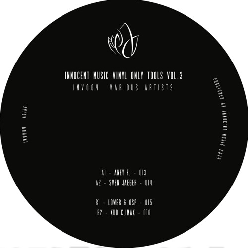 IMV004 - Various Artists Incl. Aney F., Sven Jaeger, Lower & OSp, Kuo Climax (Vinyl Only)