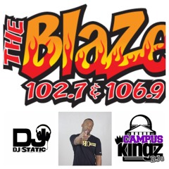 TheRealDjStatic Lunchtime Mid-Day Mix Dec 11th 2014 on 102.7/106.9 The Blaze Fm
