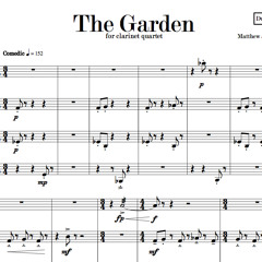 The Garden - Cl. Quartet