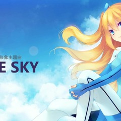 Blue Sky - Azure Girl