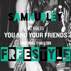 Wiz khalifa You And Your Friends Freestyle