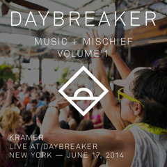 DJ Kramer - Live @ Daybreaker - Vol. 1 // NYC, 6/17/14