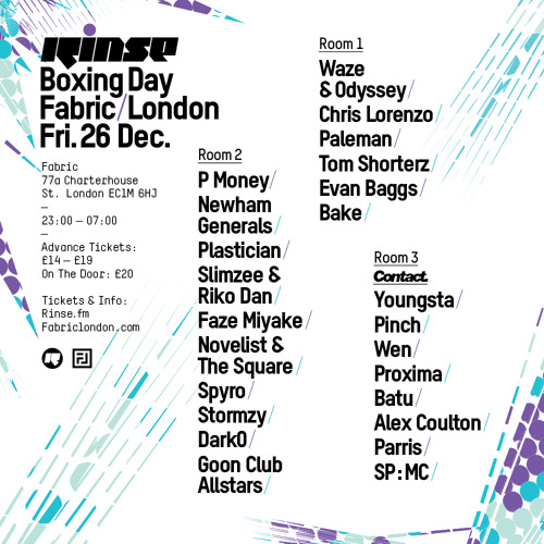 Rinse FM Podcast - Hessle Audio w/ Population One + Tech Beat Collective - 18th December 2014
