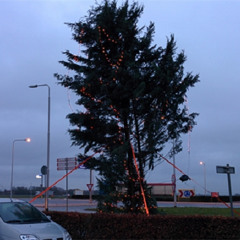 De lelijkste kerstboom van Nederland