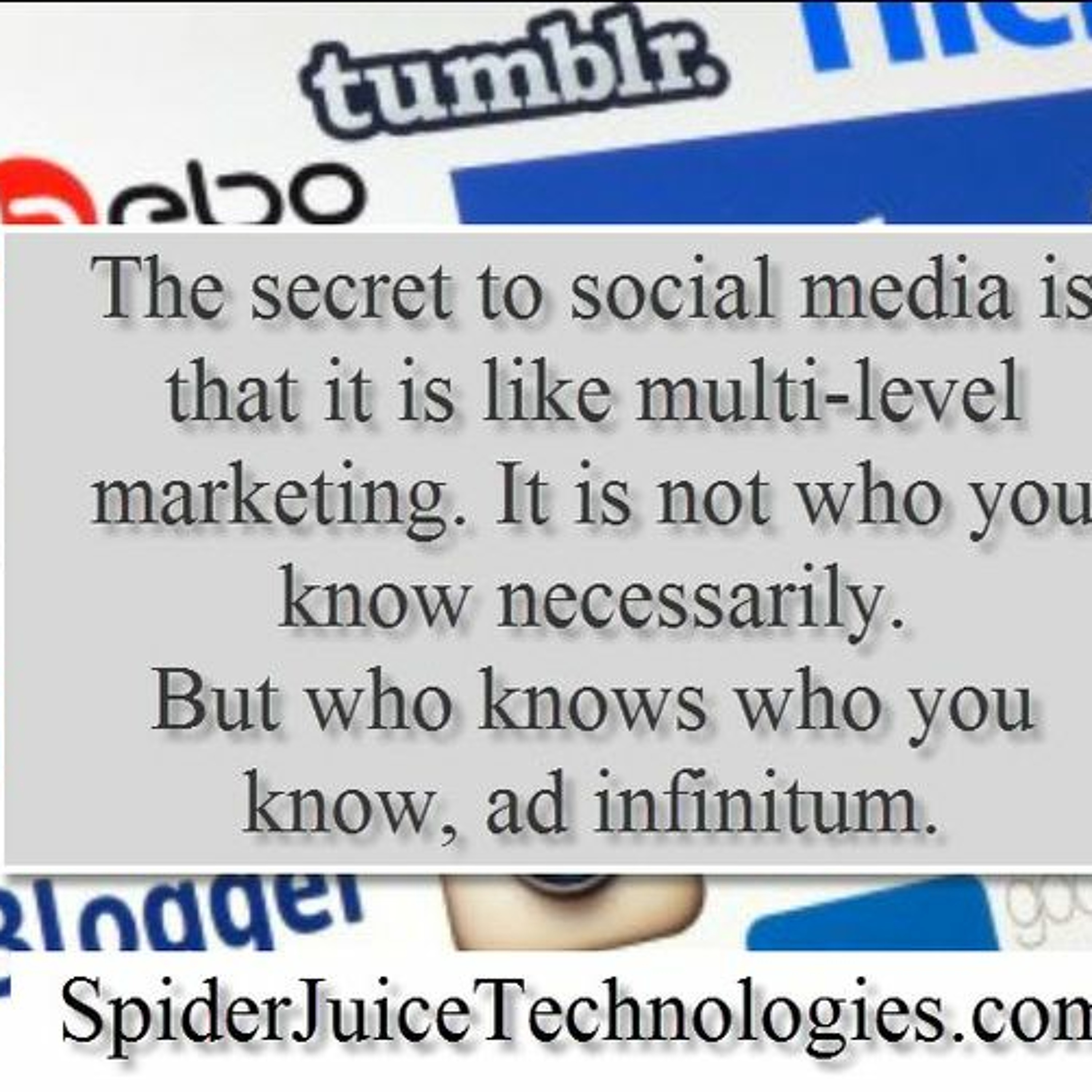 Coach Tim and Spider Juice Technologies