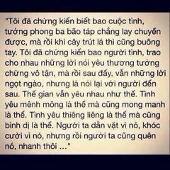 Nếu yêu em, anh sẽ khổ lắm đấy !