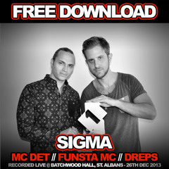 SIGMA WITH FUNSTA MC, MC DET & DREPS @ HIGHLY CONTAGIOUS (26TH DEC 2013) FULL SET