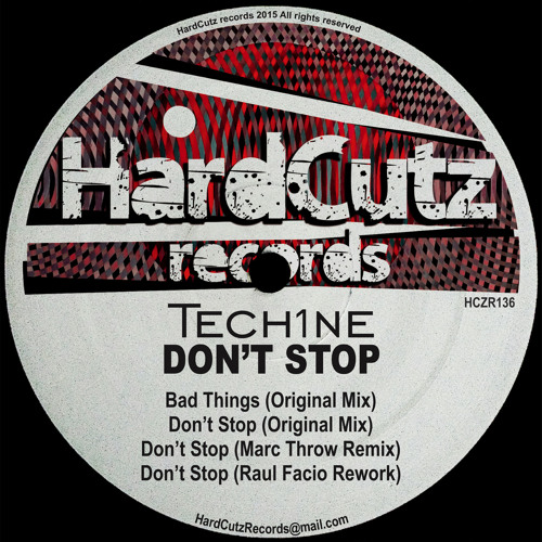 Tech1ne - Bad Things (Original Mix)