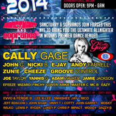 Sanctuary & Sopranos N.Y.E 2014 - DJ Cheeze Promo Mix