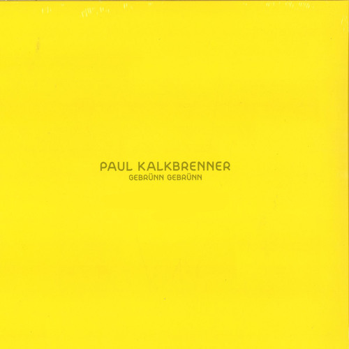 Paul Kalkbrenner - Gebrunn Gebrunn (Original Mix)