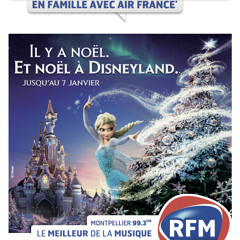 Disneyland  Paris / Air France / avec RFM Montpellier