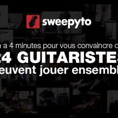 Sweepyto - 24 Guitaristes 1 Backing Track