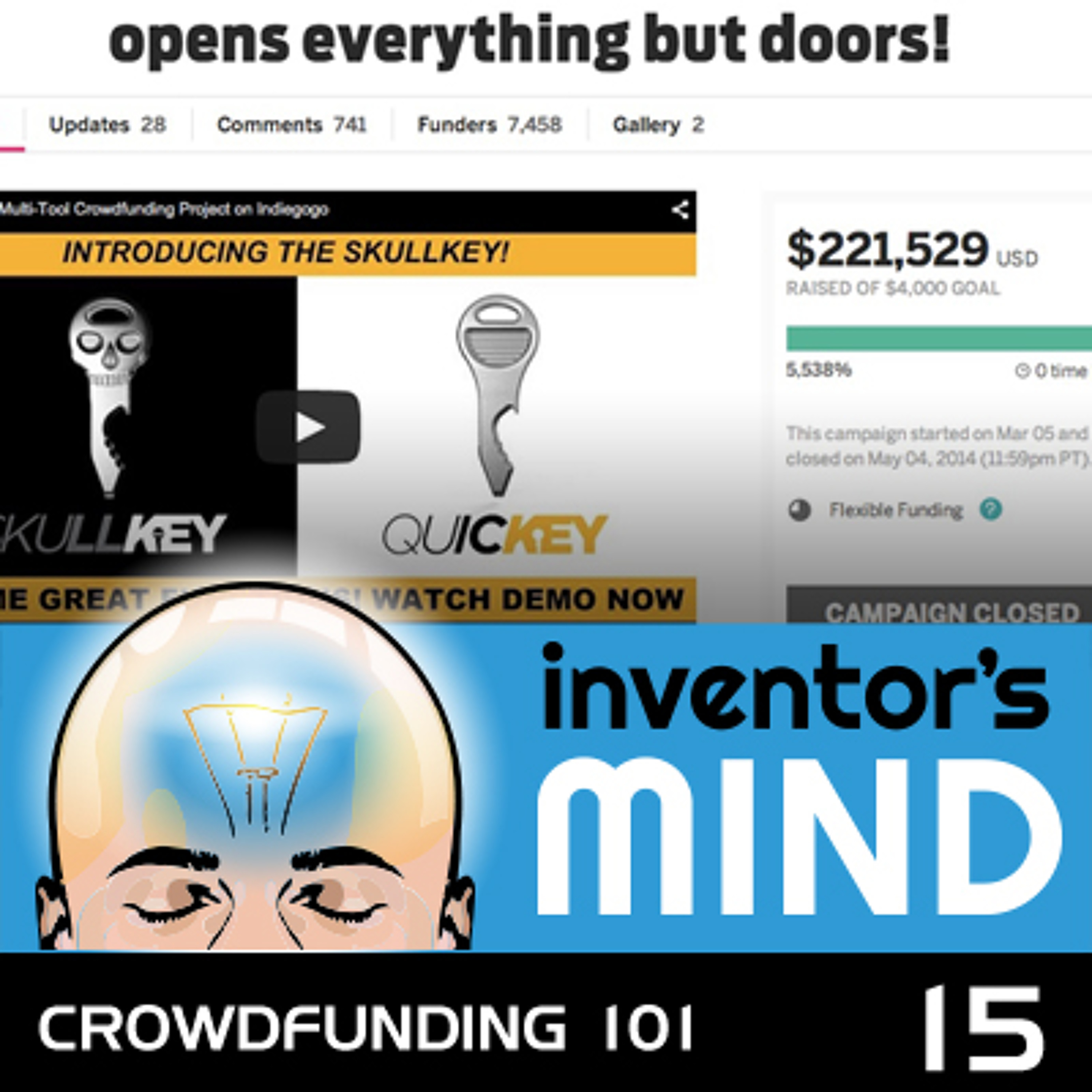 Crowdfunding 101 episode artwork