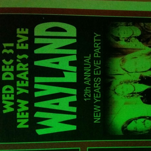 Stream WAYLAND promo by Johnny Danger on JJO for NYE party at The Back