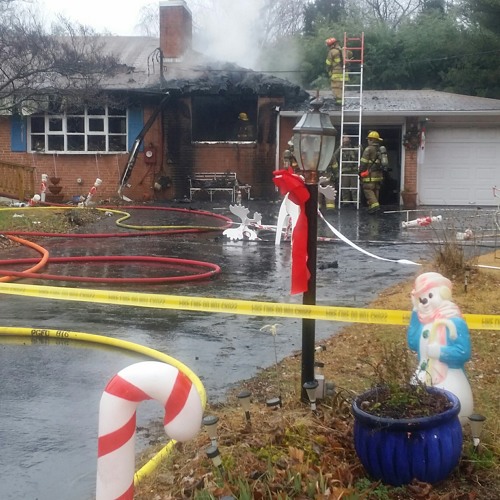 Stream House fire with critical burn injury to occupant by PGFD PIO