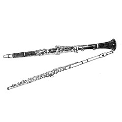 Sisters' theme - A Christmas Suite for Flute and Clarinet