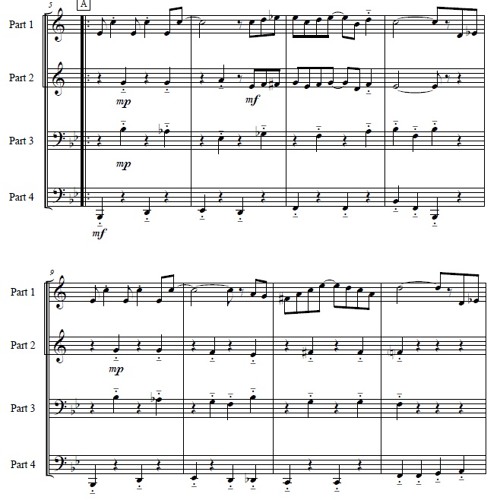 Stream The Entertainer (Scott Joplin) for Brass Quartet by arturs5 ...