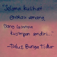 Bunga Tidur - Tulus (Cover ft. Uncle Jody on guitar)