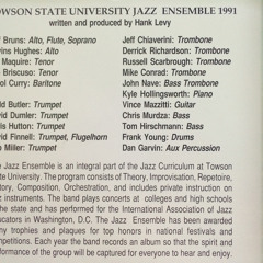 01 Towson University Jazz Ensemble 1991 -- Latin Intensity -- Hank Levy