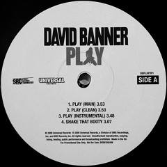 David Banner - Play (JLS Remix)
