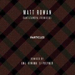 Matt Rowan - Cantstandya (Remixes)