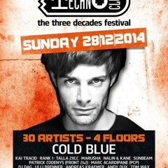 Cold Blue Live At 30 Years Of Technoclub, Moon13 (Cocoon) Frankfurt