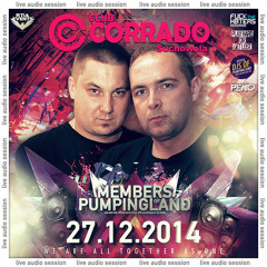 CLUBBASSE - CLUB CORRADO - MEMBERS OF PUMPINGLAND - 27.12.2014