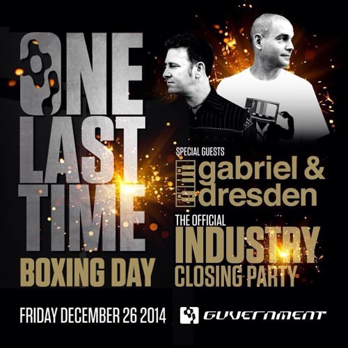 Gabriel & Dresden Live At The Guvernement, Toronto, Ontario, Canada 12 - 26 - 14