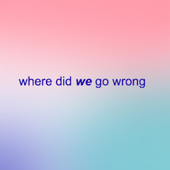 Where Did We Go Wrong