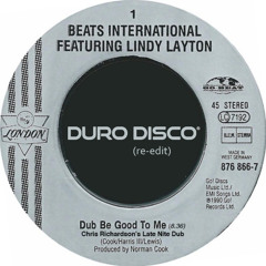Beats International - Da Bee God To Mee (Duro Disco re-edit)