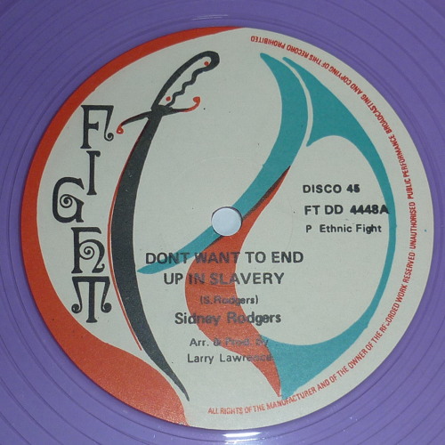 Stream Sidney Rodgers - Dont want to end up in slavery + Melodica