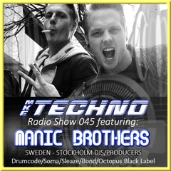 MKE TECHNO RADIO SHOW 045 Featuring MANIC BROTHERS On Method Radio 12 29 2014