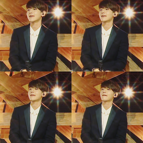 141231 가요대제전 찬열, 백현, 엘 내 마음의 보석상자 + 웨딩 케이크