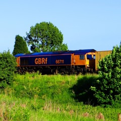 Freight Train at Aliwal Lane Crossing, Whittlesea
