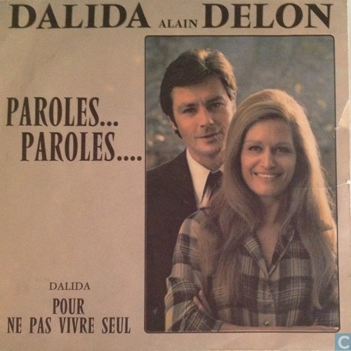 Dalida et Alain Delon - Paroles... Paroles... (Vocal Cover)