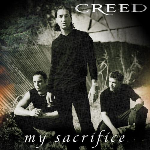 Creed My Sacrifice Album Cover Sticker