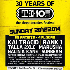 DITO b2b DJ COP @ Technoclub 30 years 28.12.2014