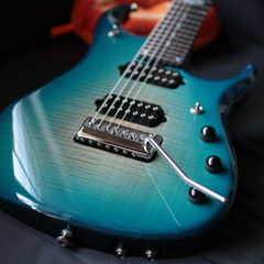 Musicman JP12 Bali Burst + BareKnuckle Juggernaut test