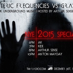 AK - Esoteric Frequencies Vs Gravity NYE 2015 Special on TM-Radio.com