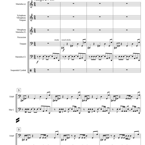 II. Refractions of a Song by Lukas Foss - double canon