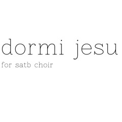 Dormi Jesu