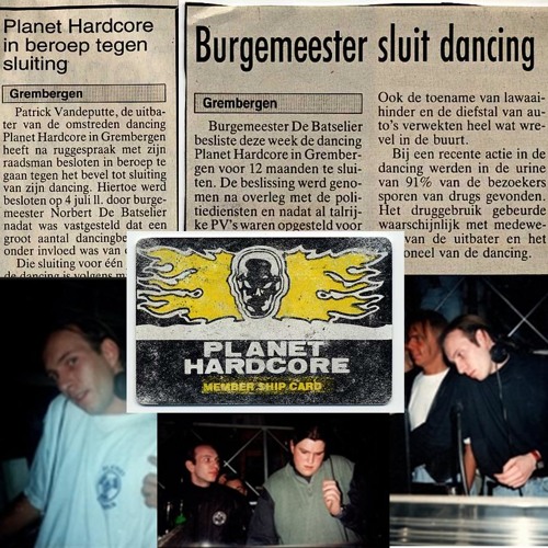 Planet Hardcore Live 1995 K7 taperip a+b